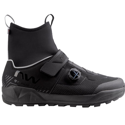 Sapatos de BTT de inverno NORTHWAVE MAGMA X PLUS pretos