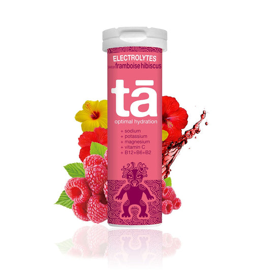 TA ENERGY Energy Drink (Tubo de 12 comprimidos) Framboesa Hibisco