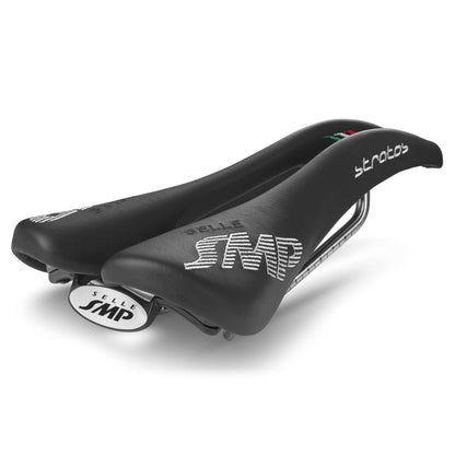 Selim SMP STRATOS Couro Carris Inox Preto