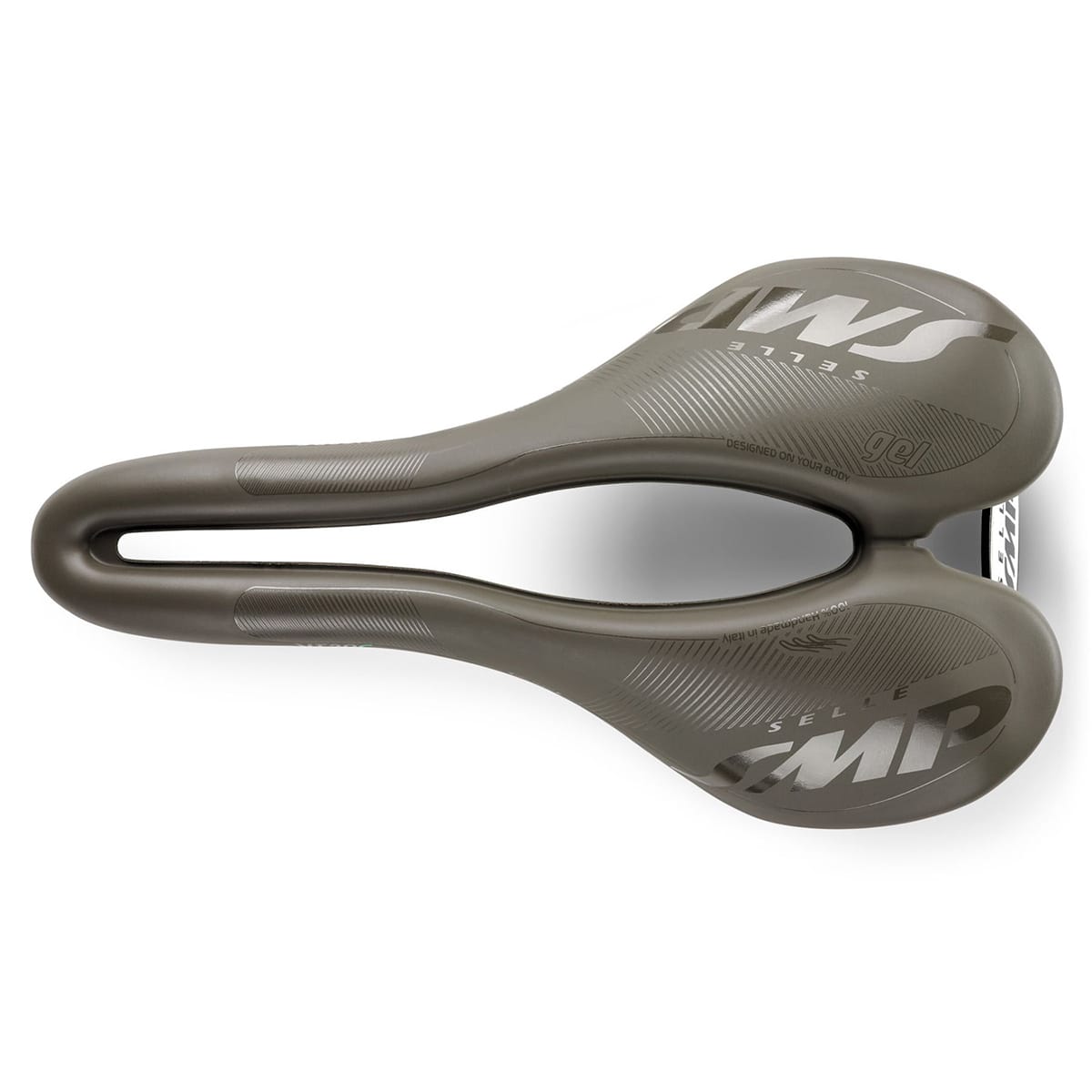 SMP VT20C GEL Saddle 144mm Width Brown Carbon Rails