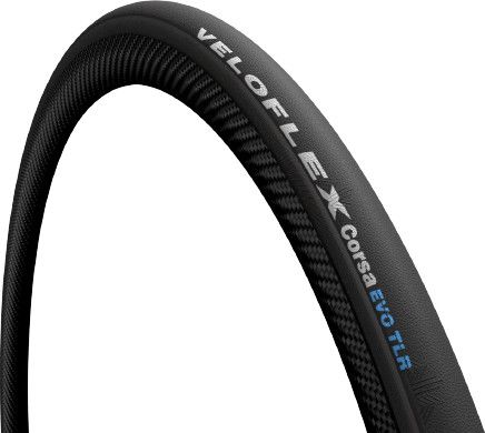 Pneu VELOFLEX CORSA EVO TLR 700x25 Tubeless Ready Preto