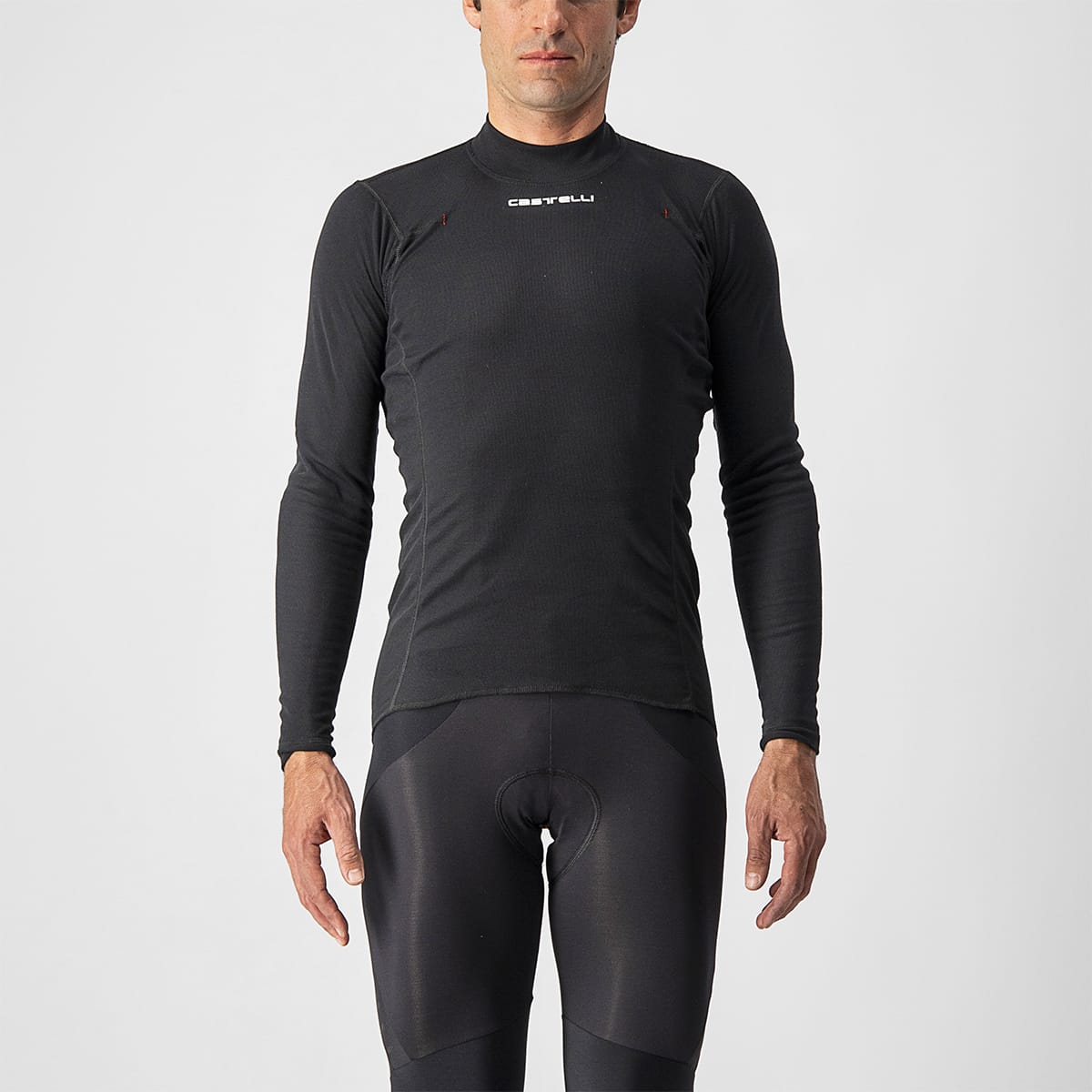 CASTELLI FLANDERS WARM Roupa interior de manga comprida Preto