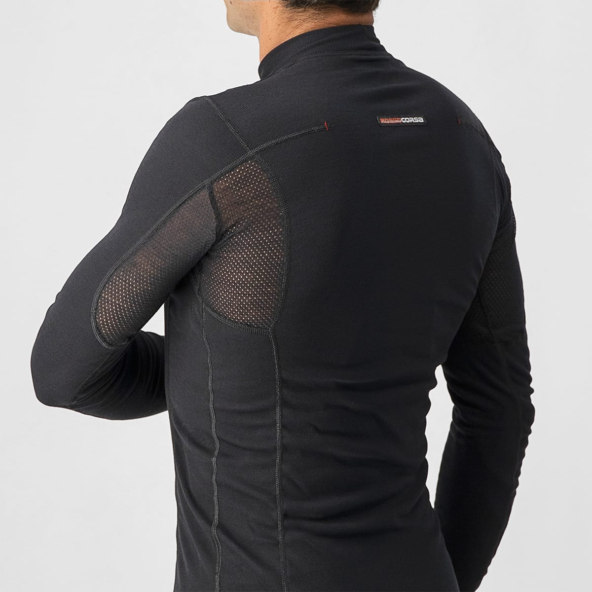 CASTELLI FLANDERS WARM Roupa interior de manga comprida Preto