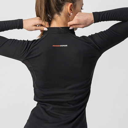 Interior CASTELLI FLANDERS 2 WARM Mulher Mangas Compridas Preto