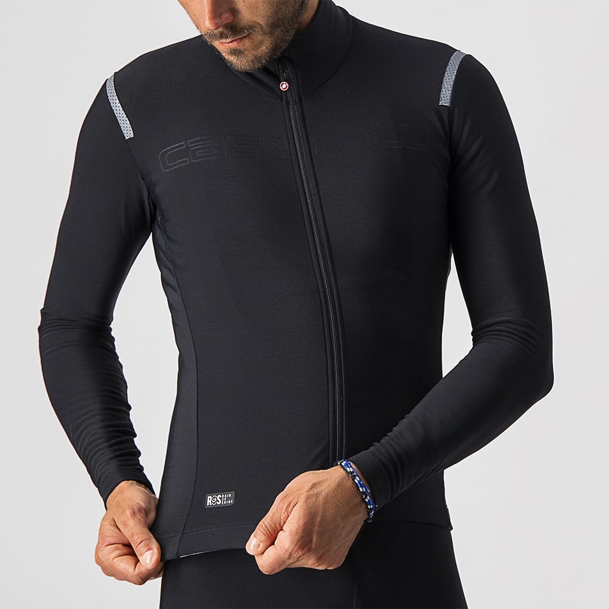 CASTELLI TUTTO NANO RoS Camisola de manga comprida Preto