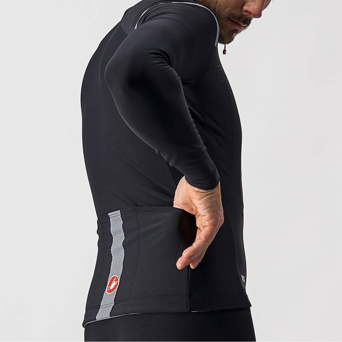 CASTELLI TUTTO NANO RoS Camisola de manga comprida Preto