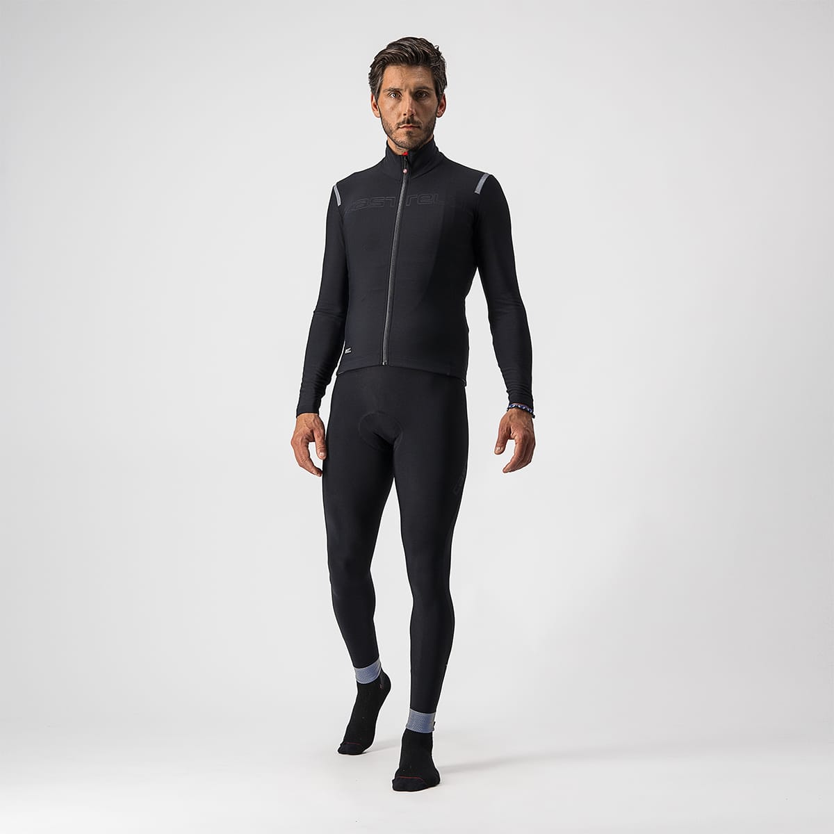 CASTELLI TUTTO NANO RoS Camisola de manga comprida Preto