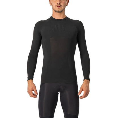 Interior CASTELLI CORE SEAMLESS Mangas Compridas Preto