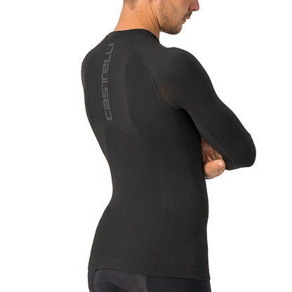 Interior CASTELLI CORE SEAMLESS Mangas Compridas Preto