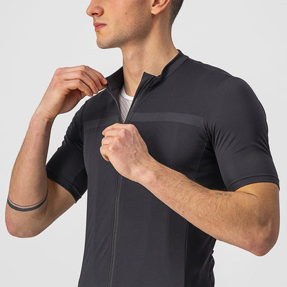 Jersey CASTELLI CLASSIFICA Mangas Curtas Preto