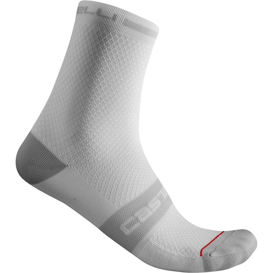 Chaussettes CASTELLI SUPERLEGGERA T 12 Blanc 