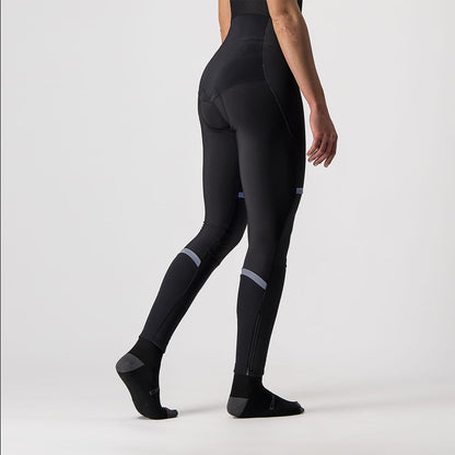Cuissard Longo com Alças CASTELLI POLARE 3 Mulher Preto