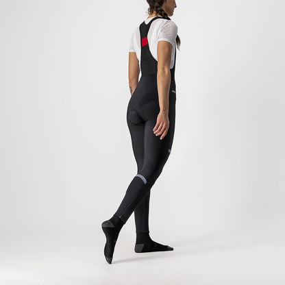 Cuissard Longo com Alças CASTELLI POLARE 3 Mulher Preto
