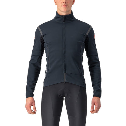 Casaco CASTELLI CONVERTIBLE PERFETTO ROS 2 Preto/Preto Reflex