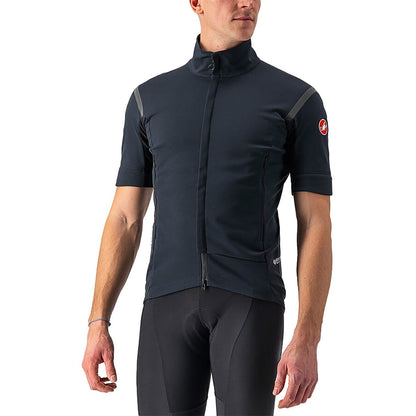 Casaco CASTELLI CONVERTIBLE PERFETTO ROS 2 Preto/Preto Reflex