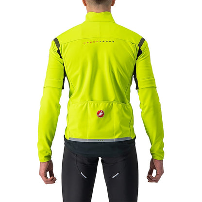 Casaco CASTELLI CONVERTIBLE PERFETTO ROS 2 Amarelo/Cinzento