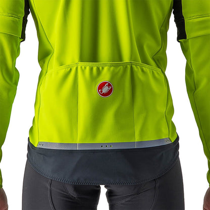 Casaco CASTELLI CONVERTIBLE PERFETTO ROS 2 Amarelo/Cinzento