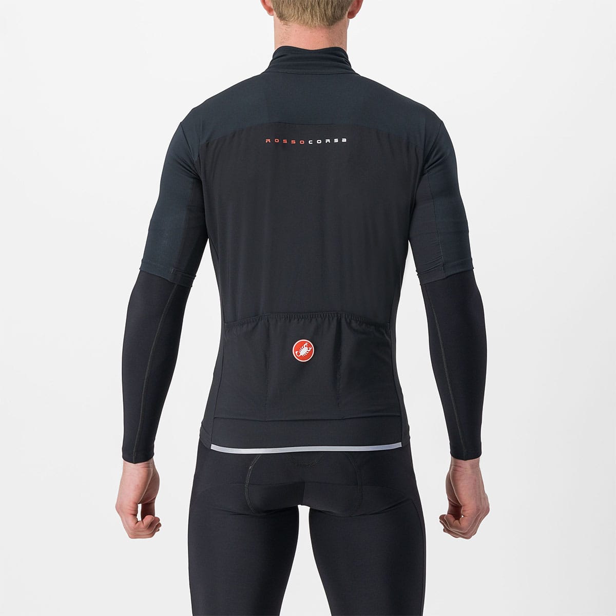 CASTELLI PERFETTO RoS 2 WIND Camisola de manga curta Preto