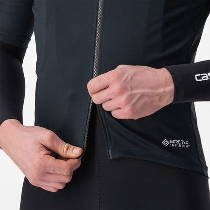 Maillot CASTELLI PERFETTO RoS 2 WIND Mangas Curtas Preto