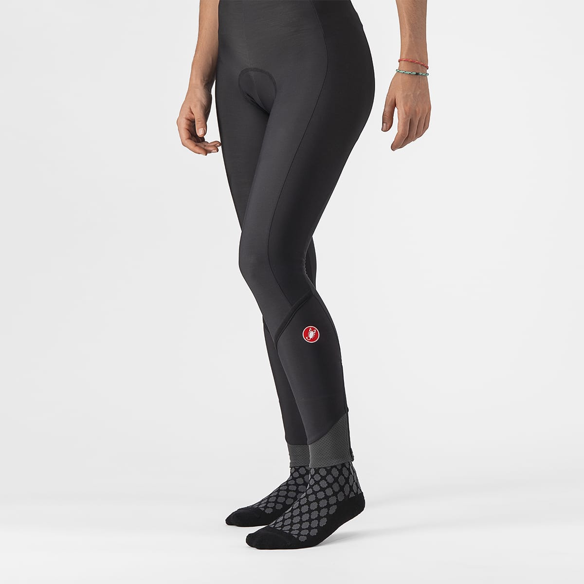 CASTELLI VELOCISSIMA DT Bib Tight para mulher Preto Reflex