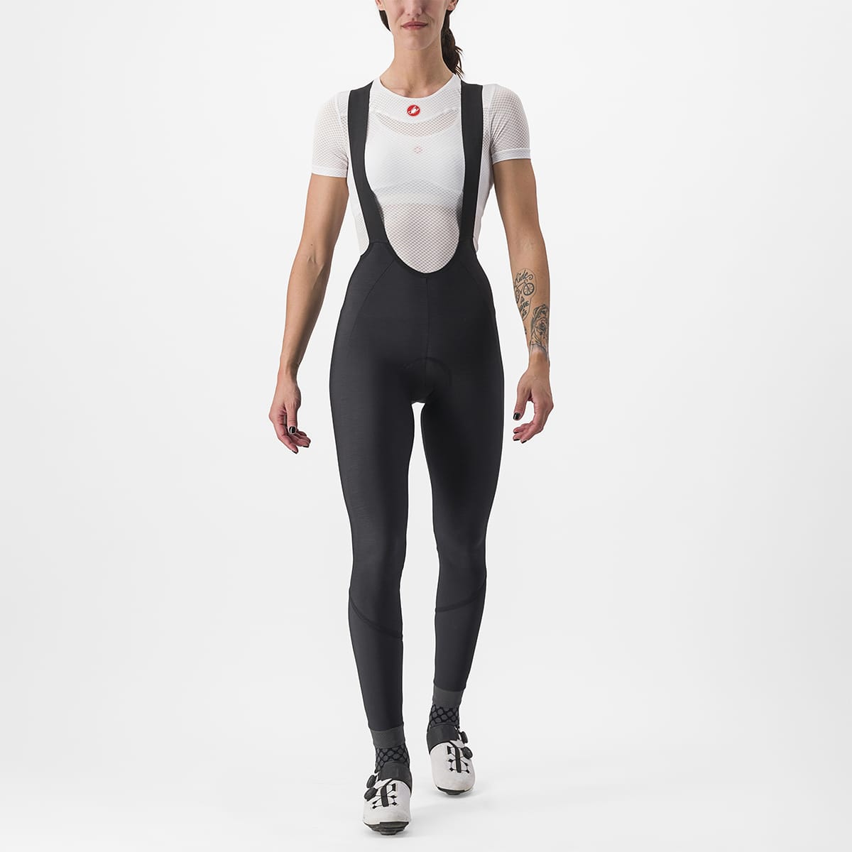 CASTELLI VELOCISSIMA DT Bib Tight para mulher Preto Reflex