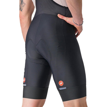 Calções de Ciclismo com Suspensórios CASTELLI ENTRATA 2 Preto