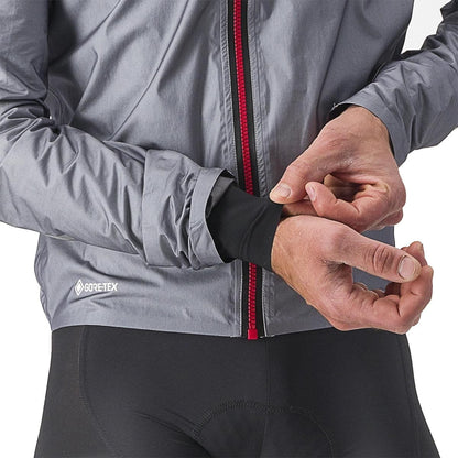 Casaco CASTELLI TEMPESTA LITE Cinzento 2023