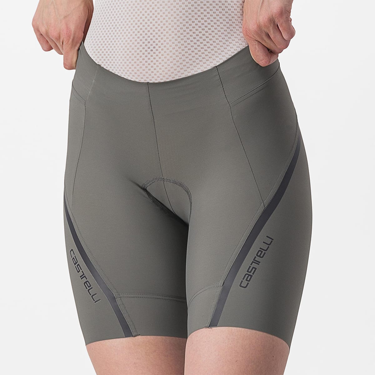 CASTELLI VELOCISSIMA 3 Calções de banho para mulher Cinzento