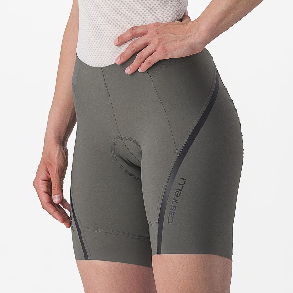 CASTELLI VELOCISSIMA 3 Calções de banho para mulher Cinzento