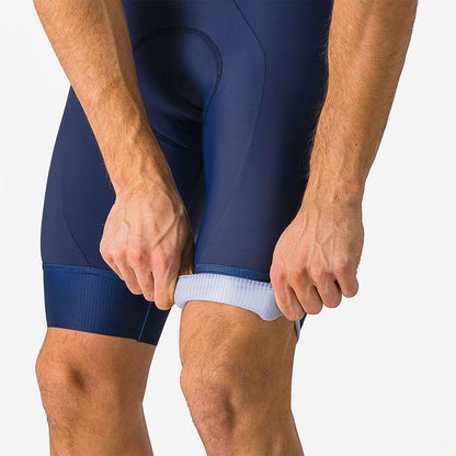 Calção de Ciclismo com Bretelas CASTELLI ENTRATA 2 Azul