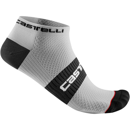 Meias CASTELLI LOWBOY 2 Branco/Preto 