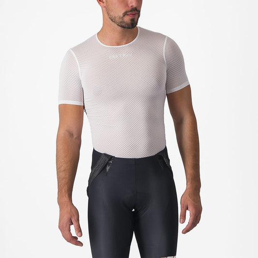 CASTELLI PRO MESH 2.0 Roupa interior de manga curta Branco