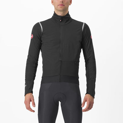 Veste CASTELLI ALPHA DOPPIO ROS Preto/Reflex