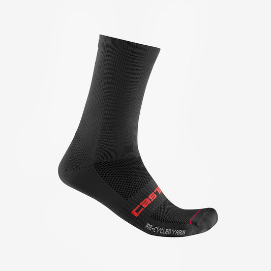 Meias CASTELLI RE-CYCLE THERMAL 18 Preto