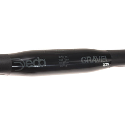 Guiador DEDA GRAVEL 100 RHM bob finish