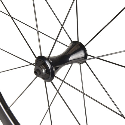 Par de Rodas CAMPAGNOLO BORA WTO 45 DARK LABEL com Pneus