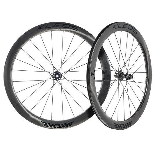 Par de rodas MICHE KLEOS 50 DISC Tubeless Ready (bloqueio central)