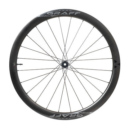Par de Rodas MICHE GRAFF AERO DISC Tubeless Ready (Center Lock)