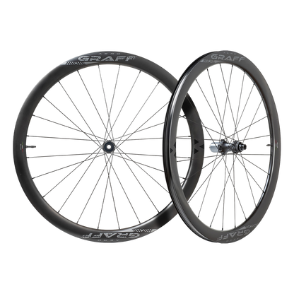 Par de Rodas MICHE GRAFF AERO DISC Tubeless Ready (Center Lock)