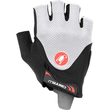 Luvas Curtas CASTELLI ARENBERG GEL 2 Branco/Preto