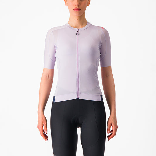 CASTELLI ESPRESSO Camisola de manga curta lavanda para mulher