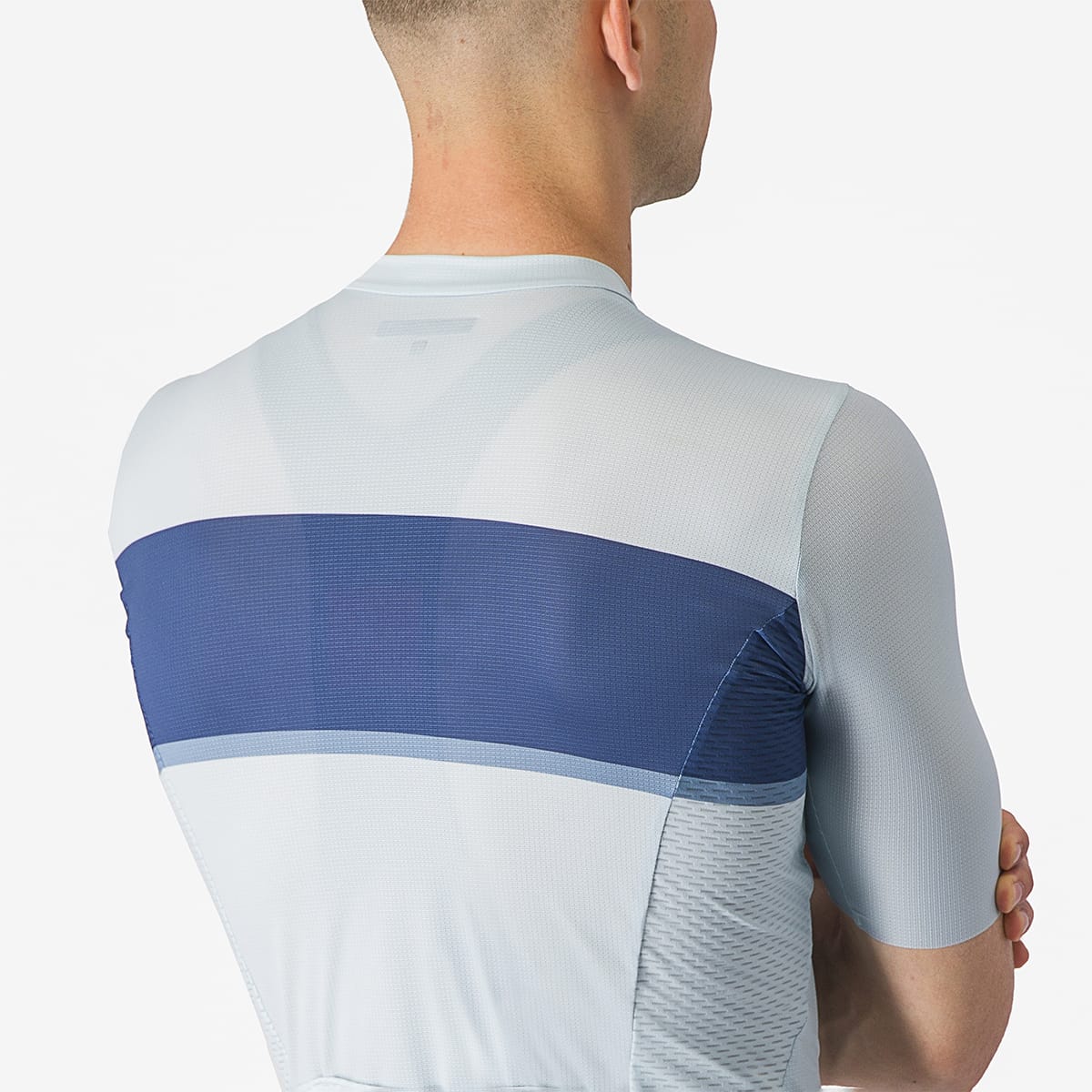 Camisola de manga curta CASTELLI TRADIZIONE Azul