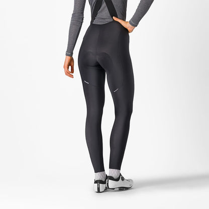 Culote Longo com Alças CASTELLI ESPRESSO DT Mulher Preto