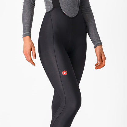 Culote Longo com Alças CASTELLI ESPRESSO DT Mulher Preto