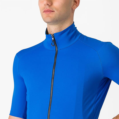 Maillot CASTELLI PERFETTO RoS 2 WIND Mangas Curtas Azul