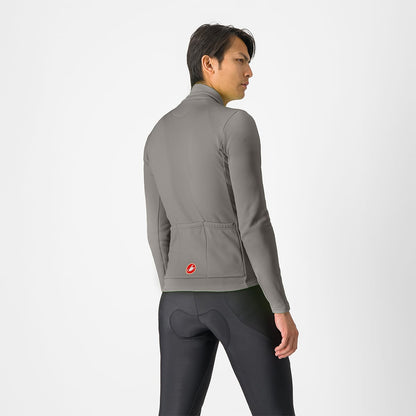 Jersey CASTELLI ENTRATA THERMAL Mangas Compridas Cinzento