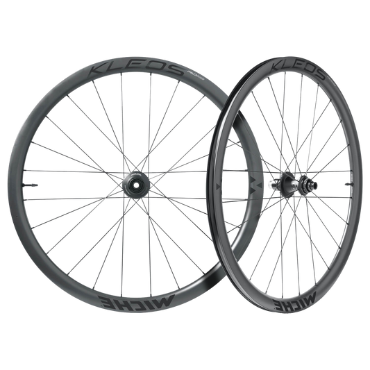 Par de rodas MICHE KLEOS RD 36 DISC Tubeless Ready (bloqueio central)