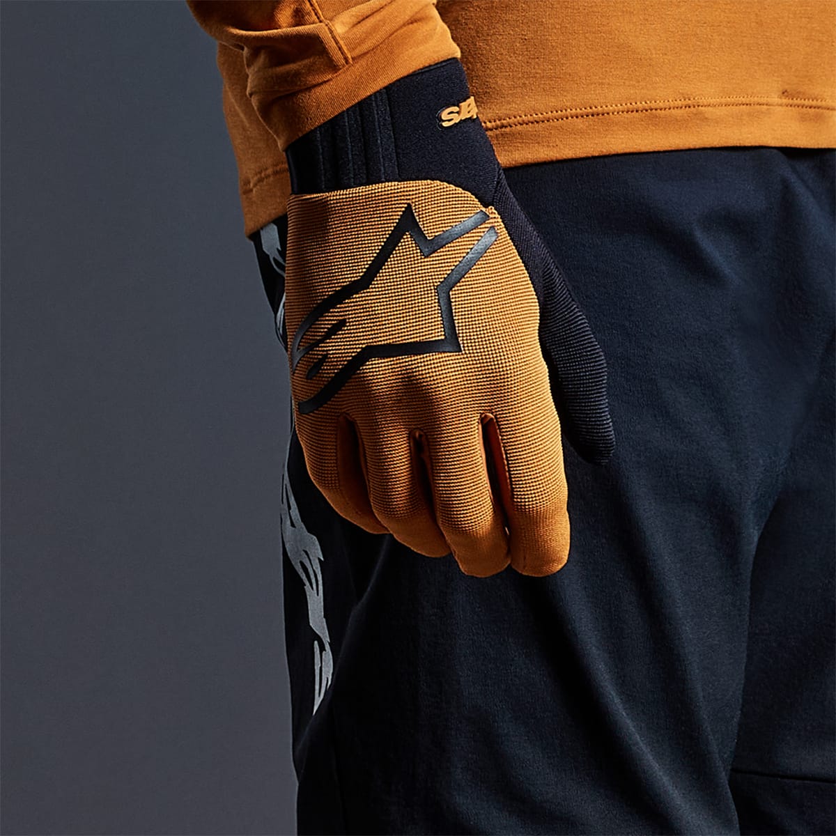 ALPINESTARS A-DURA Luvas compridas Laranja