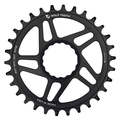 Coroa Mono WOLF TOOTH BOOST 12V Raceface CINCH Shimano Direct Mount Offset 3mm Preto
