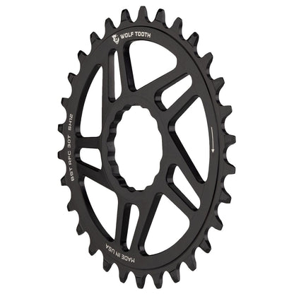 Coroa Mono WOLF TOOTH BOOST 12V Raceface CINCH Shimano Direct Mount Offset 3mm Preto